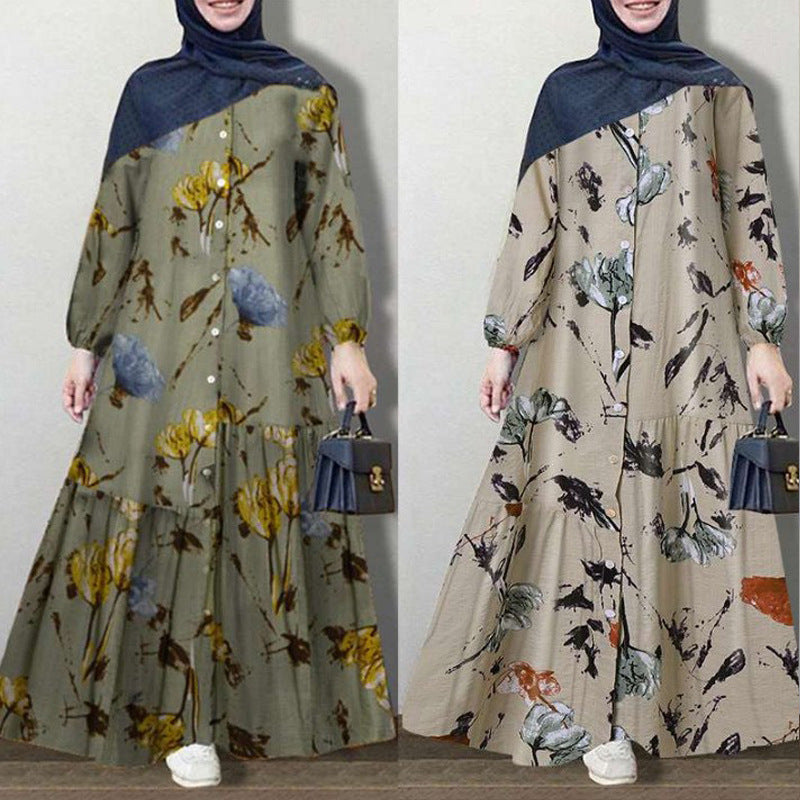 Cuff Fashion Loose Casual Dress – God’s Daughters